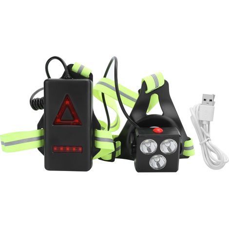 Wiederaufladbare LED-Taschenlampe per USB für Camping und Wandern – Sicherheitsbeleuchtung (1/5)
