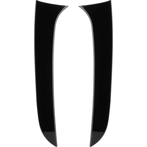 Cache latérale pour fenêtre arrière, pour BMW 1 Series F20/F21 (2012-2019), 2 pièces noir plastique anti-UV (1/5)