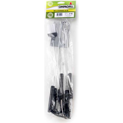 Set 3 accessori barbecue