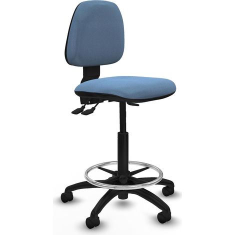 Bürostuhl Piqueras y Crespo höhenverstellbar himmelblau