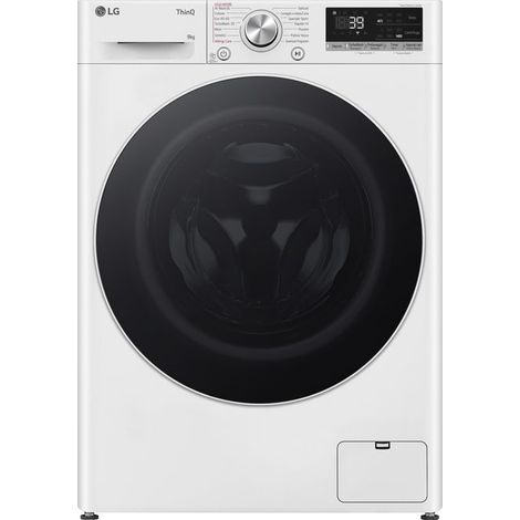 LG F4R709TAIDD Lavatrice 9kg AI DD, Classe A-10%, 1400 giri, Vapore, Wi-Fi (1/4)