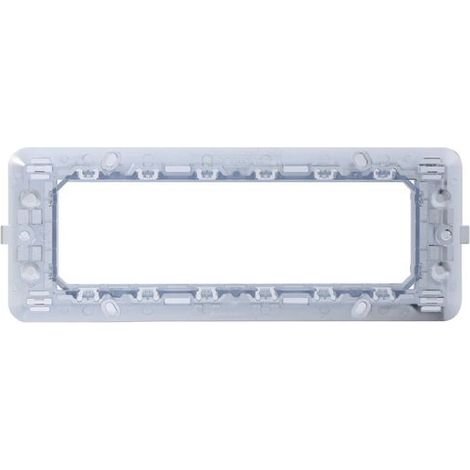 Ettroit Serie Solar Supporto 504 4 Posti Compatibile Bticino Matix MT0204