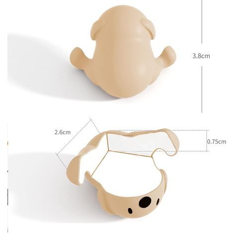 Protections d'angle anti-collision en forme de chiot (1/4)