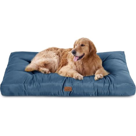 Hundekissen XXL Hundematratze dunkelblau L 111 x B 89 x H 10 cm (1/5)