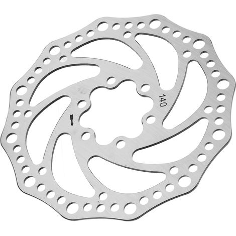 Disque de frein en acier creux de 140 mm pour vélos, conçu pour être remplacé en cours d'utilisation. (1/5)