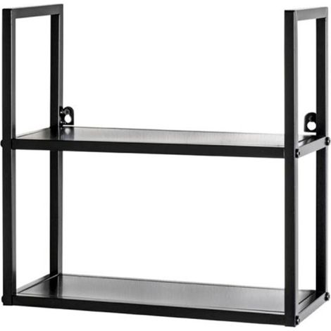 Étagère Murale Design "Nina" 36cm Noir (1/4)