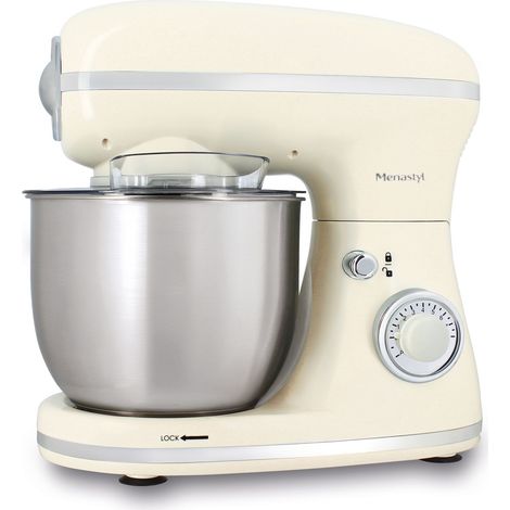 Robot patissier 1300W - 8 vitesses, RETRO (1/4)