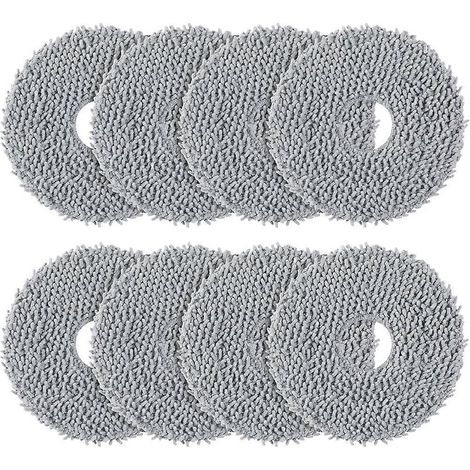 8er-Pack Moppbezüge für Qrevo QV 35A/ S5V/ Saros 10R/ CurvX/Edge S5A/ QV 35S/ Saros Z70 Master Mop Cloth Ersatzteile (1/5)