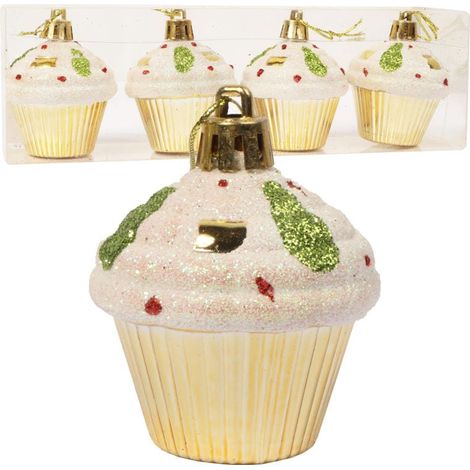 Set mit 4 Cupcake-Kugeln (1/3)