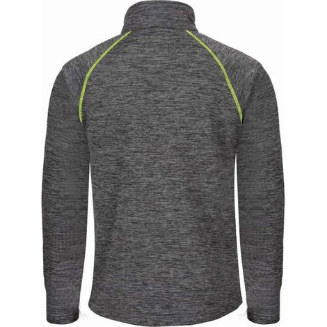 Giacca - NINE WORTH - LENNY 1505 Gris chiné / Jaune Fluo T.XL