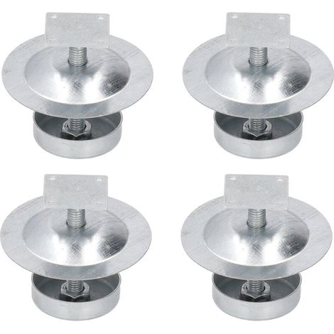 4Set pieds de ruche anti-fourmis en acier inoxydable Base de ruche apiculture support de ruche pour apiculteur (1/5)