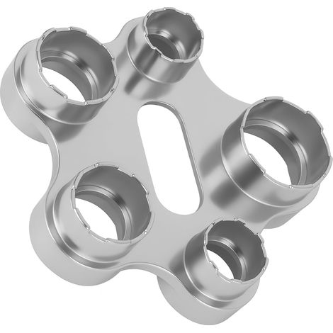 Clé de montage pour mousseur de robinet M16, M18, M20, M22, M24, M28 Facile à utiliser, durable Outil compact en alliage de zinc, antirouille (1/5)