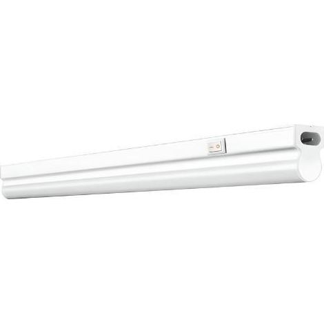 Regleta LED lineal (4W 3000K 400lm) IP20/IK03 30x3,6x2,8cm color blanco