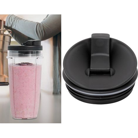Couvercles de rechange de 532 ml (18 oz) compatibles avec les modèles NUTRI NINJA BL2012, BL2013, BL480, BL480D, BL481 et BL482 (1/5)