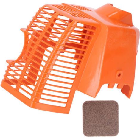 Protector de motor universal para desbrozadoras y cortasetos - Compatible con varios modelos --Crezuo