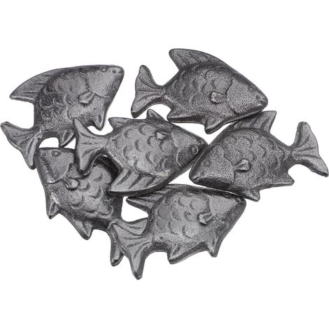 ces Poisson De Fer Lot De Ustensiles De Cuisine Fonte Pour (1/5)