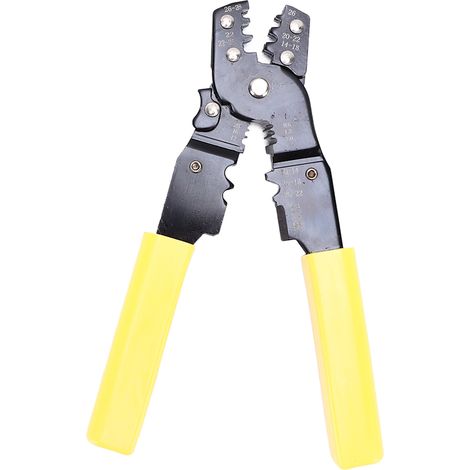 Pince à dénuder 3 en 1 en acier à haute teneur en carbone, outil manuel pour PVC, pince à sertir pour câbles d'électricien