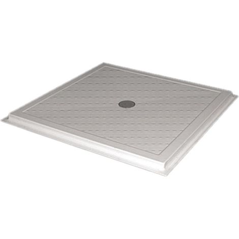 Piatto doccia 80x80 cm completo di piletta (1/3)