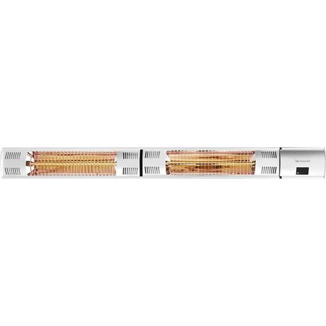 [NEUWERTIG] Silva Homeline 510022 IR-Kurzwellen-Strahler Heizstrahler 1500W - 3000W Silber (1/2)