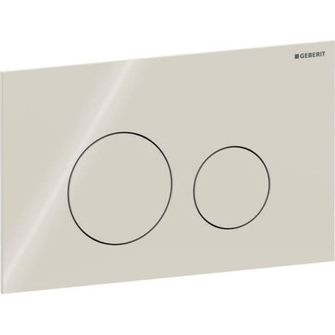 Geberit Sigma40 plaques de déclenchement, pour rinçage à 2 (1/5)