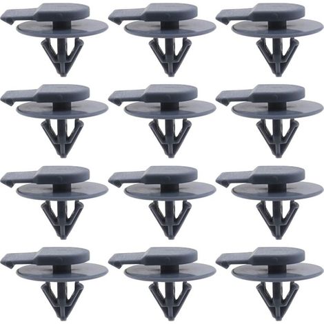 Confezione da 50 clip di fissaggio in plastica grigia per copricerchi. Compatibili con Mini R57 R56 R55 Cooper 07137073915 (1/5)