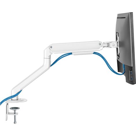 SOPORTE DE MESA MONITOR/TV GIRA INCLI 1 BRAZO 17-32 BLANCO TOOQ DB4032TNR-W (1/5)