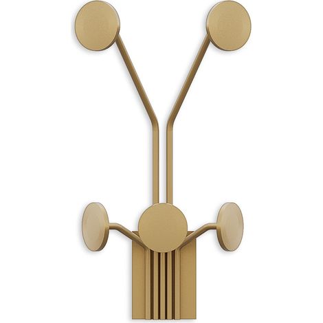 Suspensión de gancho de pared de metal Hook Gold (1/5)