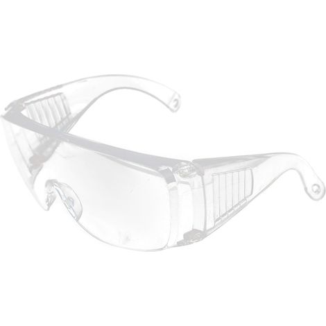 Set 10 ochelari de protectie, impact-rezistenti, pentru munca, ciclism, ajustabili, alb (1/4)