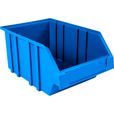 Novap – Bac de rangement à bec 16 L bleu – Matériau Eco pour stockage efficace – 5180563 - ECO 16 L (1/4)