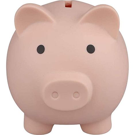 Tirelire pour enfants, tirelire en plastique, tirelire de voyage légère et résistante, pouvant contenir des pièces de monnaie.