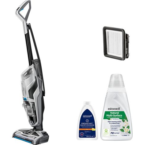 Bissell CrossWave C3 Pro, Aspirapolvere Con Filo, Aspira, Lava & Asciugare, Scopa Elettrica, Potente Estrazione di Sporco Umido e Secco, Lavapavimenti 3-in-1, Pulizia per Più Superfic, 3555N (1/4)