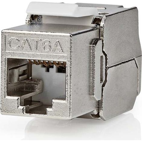 Piedra angular  CAT6a  RJ45 Hona  S/FTP  Metales  Låda