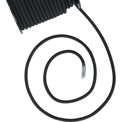 Sandow tendeur standard 10 mm noir anti UV rond sur bobine 20 mètres fabriqué en France (1/4)
