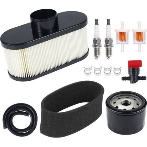 Kit de filtro de aire für cortacésped Kawasaki FR651V, FR691V, FR730V y FS481V. Filtro de aceite: 49065-7007, 49065-0721 y 11013-0752. (1/4)