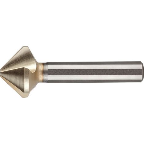 Foret aléseur EUC DIN 335C 90 Degrés D.31mm HSS spécial spécial Tige à 3 faces Z.3 BECK