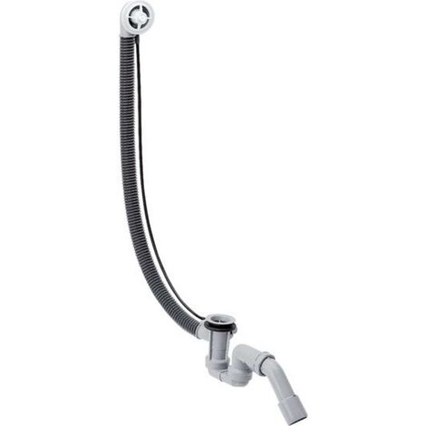 Hansgrohe Flexaplus - Juego de desagüe y rebosadero para bañeras especiales 58141180 (1/2)