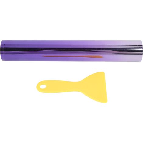 Film de pare-soleil de voiture, pare-brise étanche, pare-soleil UV, autocollants faciles à poser universels pour véhicule violet (1/5)