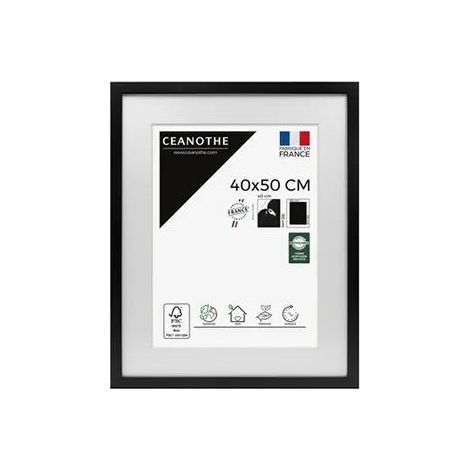 Ceanothe Milan cornice fotografica nera 73,2 x 43,2 cm