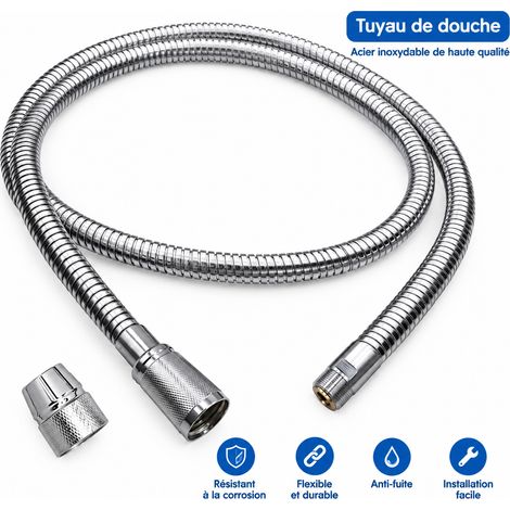 Flexible extractible 46174000 46092000 46592000 pour robinet mitigeur, tuyau métal 1 × 1 × 1 cm 240 g – Livraison gratuite (1/5)