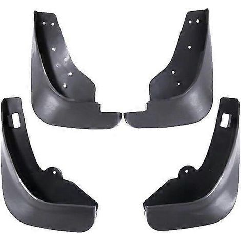 Schmutzfänger für Ford Focus MK2 (2005–2011), Schrägheck, Universal-Schmutzfänger, Vorder- und Hinterradkotflügel-Set, Autozubehör – Schwarz