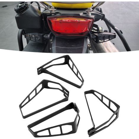 Pieces Black Aluminum Alloy Motorcycle Turn Signal Grille for BMW R1250GS LC Adventure and F850GS (1/5)