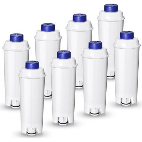 Lot de 8 Filtre à Eau pour Machine à Café Delonghi Magnifica Dinamica ECAM ESAM (1/5)