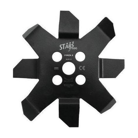 DISCO X DECESPUGLIATORE DENTI PIEGATI CUT 8 STARS