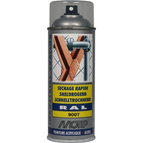 Peinture spray aluminium gris MOTIP 07216 (1/3)