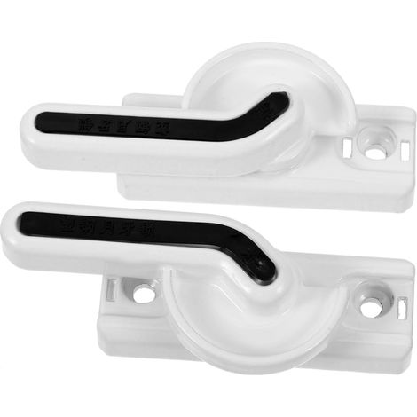 2pièces Verrous De Fenêtre Coulissante Horizontale Lot De Verrous De Vinyle Pour Sécurité Et
