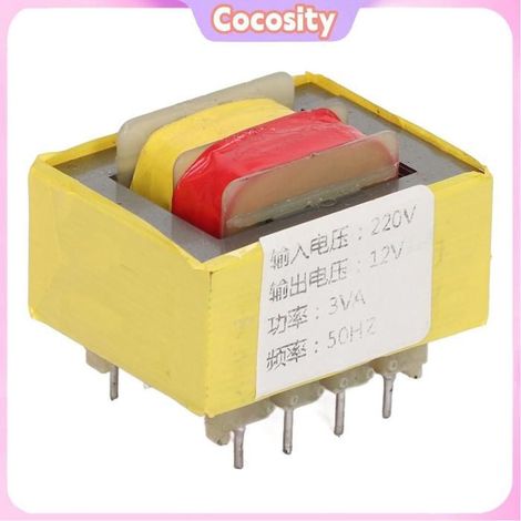 Transformateur d'isolation audio - COCOSITY - 9 broches - 220V→12V - Protection court-circuit - Faible courant de repos (1/4)