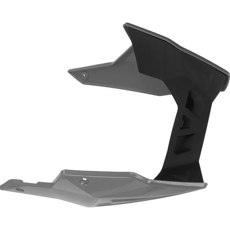 Cache moteur inférieur pour moto F900R 2020-2022, surface lisse, gris. (1/5)