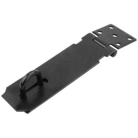 2 Pack Loquet de Porte pour Jardin, Loquet Indéformable de Porte Intérieure, Loquet de Hangar en Acier Inoxydable pour Chambre à Coucher, Serrure à Pêne Coulissant de Salle de Bain(noir 105mm) (1/4)