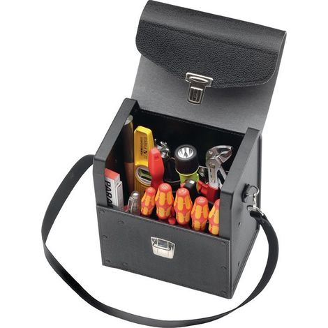 Borsa portautensili L235xP160xH278mm 10l pelle industriale PROMAT