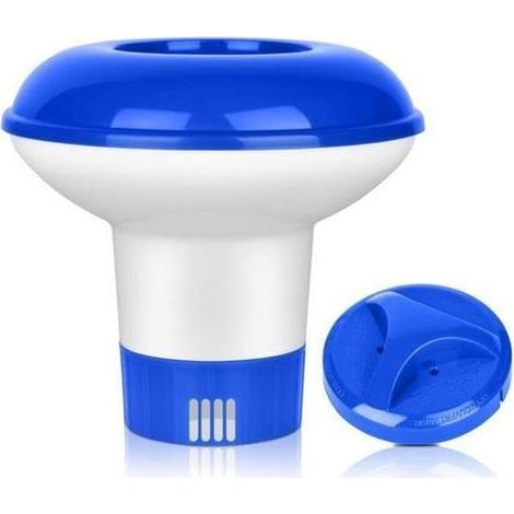 pair Distributeur Flottant, 5\\\\\\" Distributeur de Chlore Distributeur Flottant de Chlore Flotteur Chlore pour Piscine, Parc Aquatique, Spa (1/5)